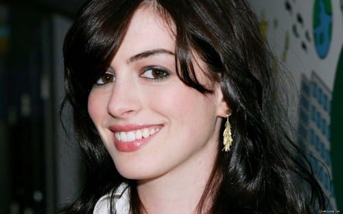 Anne Hathaway People with most beautiful smile in the world