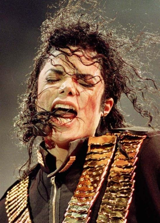 1993 – A candid click from “Dangerous” tour while performing in Singapore.