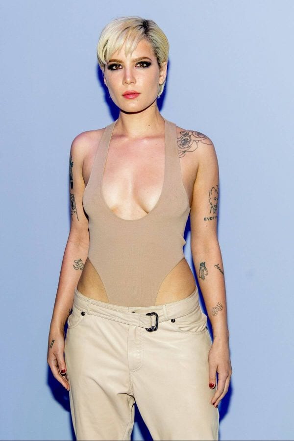 Exquisitely Sexy and Half-Nude Halsey Pictures-1