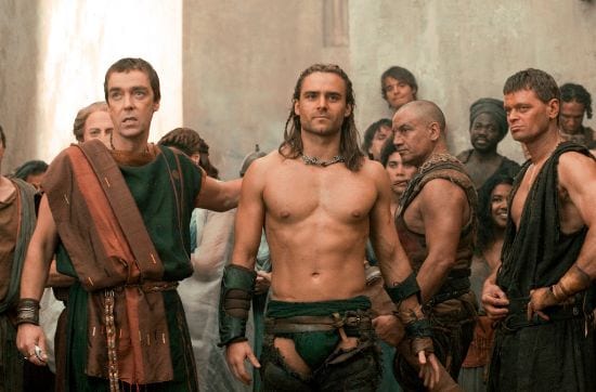 Spartacus Top 10 Erotic TV Series with Nudity and Sex Scenes