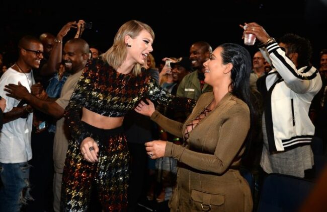 Kim Kardashian & Taylor Swift Got Into Social Media War Over Leaked Famous Conversation -1