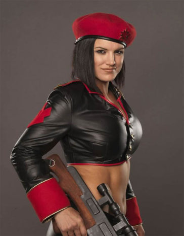 The 39 Hot Boobs And Semi-Nude Photos Of Gina Carano - Music Raiser