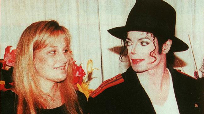 Debbie Row and Michael Jackson
