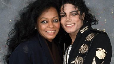 Diana Ross and Michael Jackson