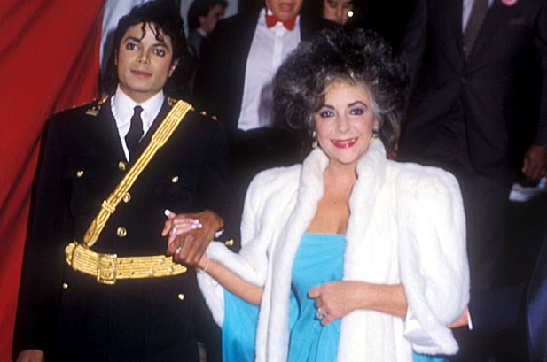 Elizabeth Taylor and Michael Jackson