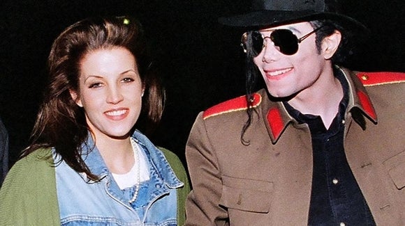 Lisa Marie Presley and Michael Jackson