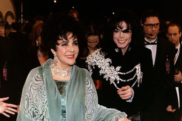 Elizabeth Taylor and Michael jackson