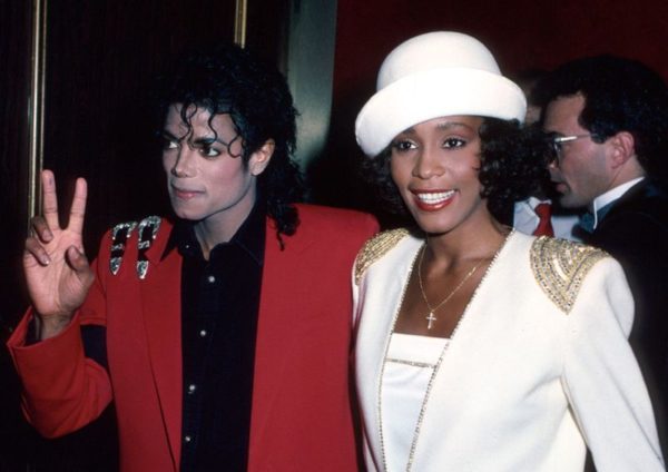 Michael Jackson and Whitney Houston