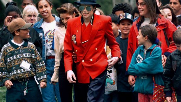 Michael Jackon supported children around the world