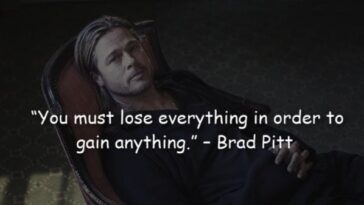 29 Motivational Quotes of Actor Brad Pitt About Life's Journey