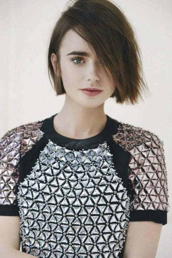 Lily Collins Sexy Looking photos-19