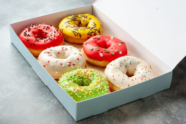 box of donuts