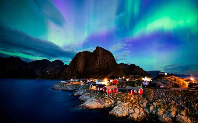 The Land of the Midnight Sun and the Northern Lights