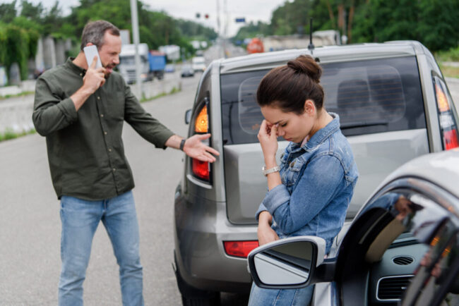 Stay Calm after Car Accident