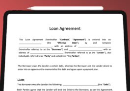 Loan Agreement Templates