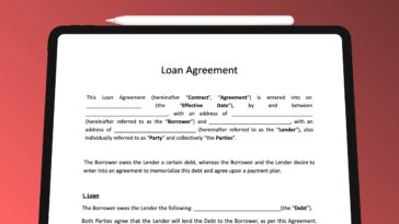 Loan Agreement Templates