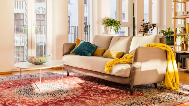 silk rug