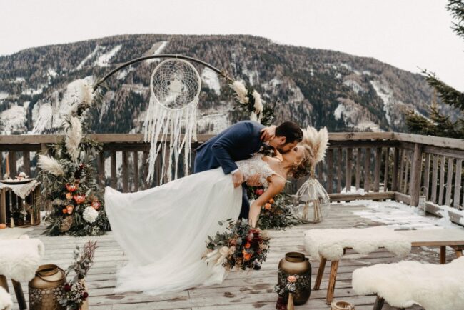 winter wedding in Vienna
