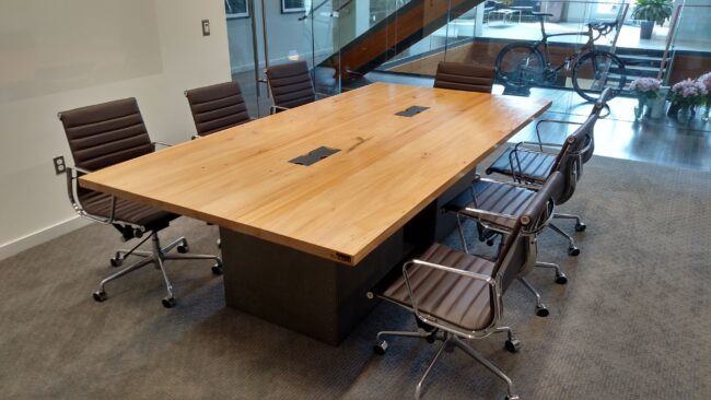 wood conference tables