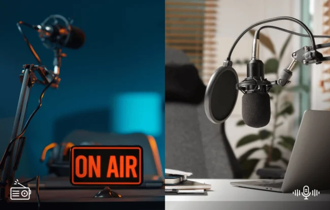 Radio or Podcasts Listening