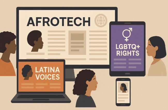 Media networks that amplify unheard voices