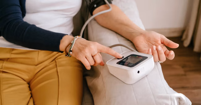Home measurement of blood pressure
