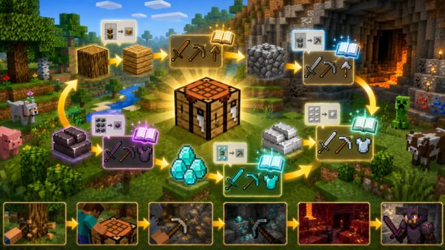 Crafting and Game Progression Loops