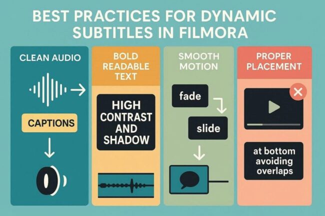 Best Practices for Creating Dynamic Subtitles in Filmora
